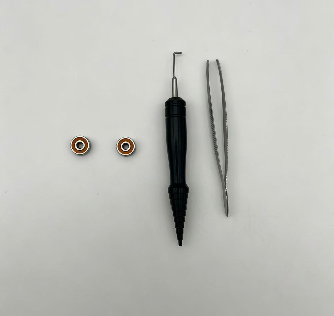 Ceramic Spool Bearing Pro Kit for Shimano Curado DC / MGL / K — 2x 3x10x4mm + Removal Tool