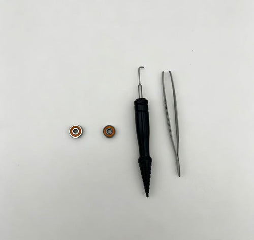 Ceramic Spool Bearing Pro Kit for Shimano Curado DC / MGL / K — 2x 3x10x4mm + Removal Tool